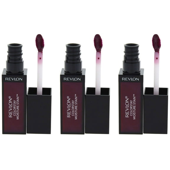 Pack of (3) Revlon ColorStay Moisture Stain, Parisian Passion/005, 0.27 Fluid Ounce