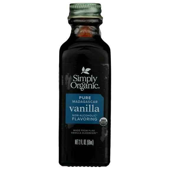 Pack of 3, Simply Organic Vanilla Flavoring, 2 fl oz