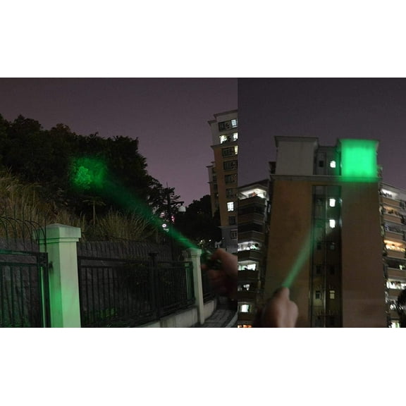 Pack of 3 Single Mode Green LED Flashlight for Hunting Night Observation