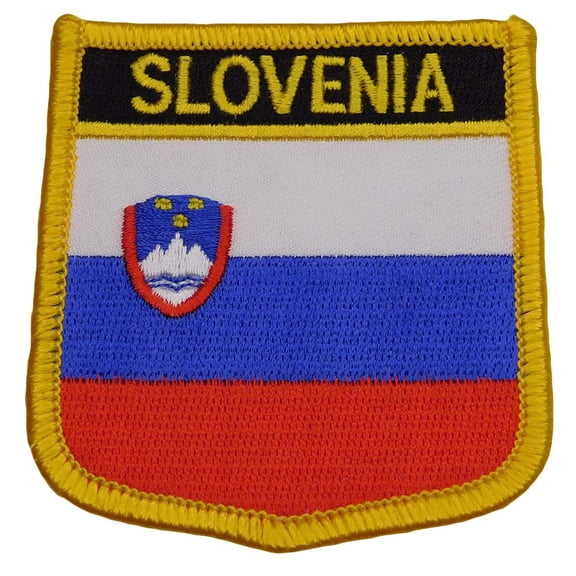 Pack of 3 Slovenia Country Embroidered Iron On Patch FPS-214