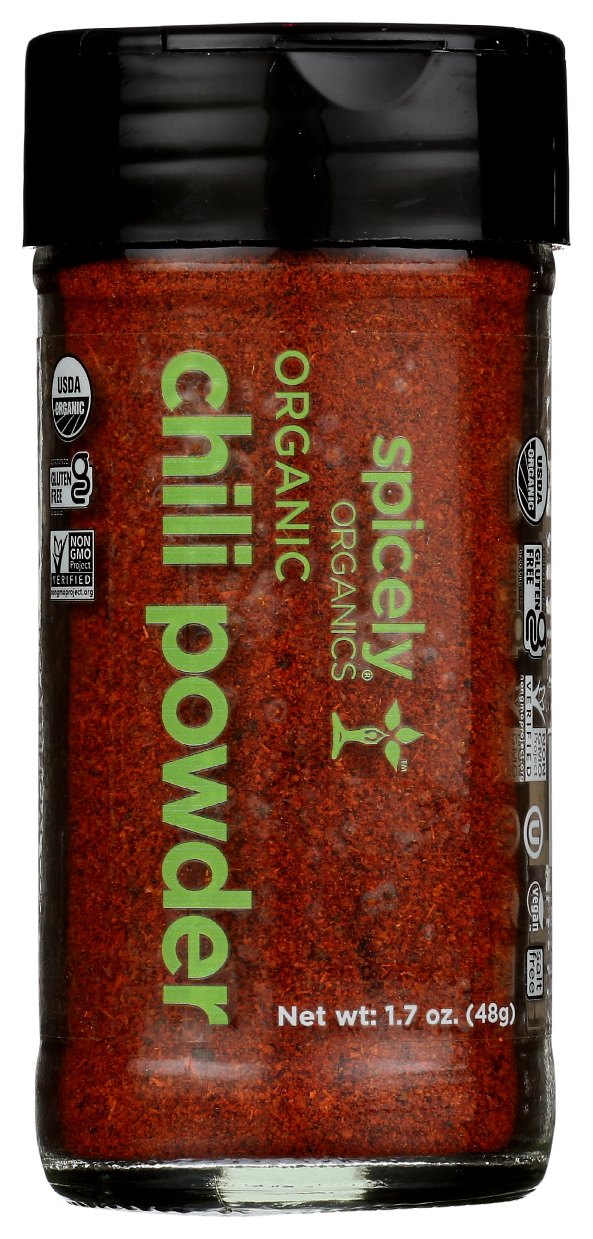 (Pack of 3), Spicely Organics Organic Chili Powder, 1.7 oz - Walmart.com