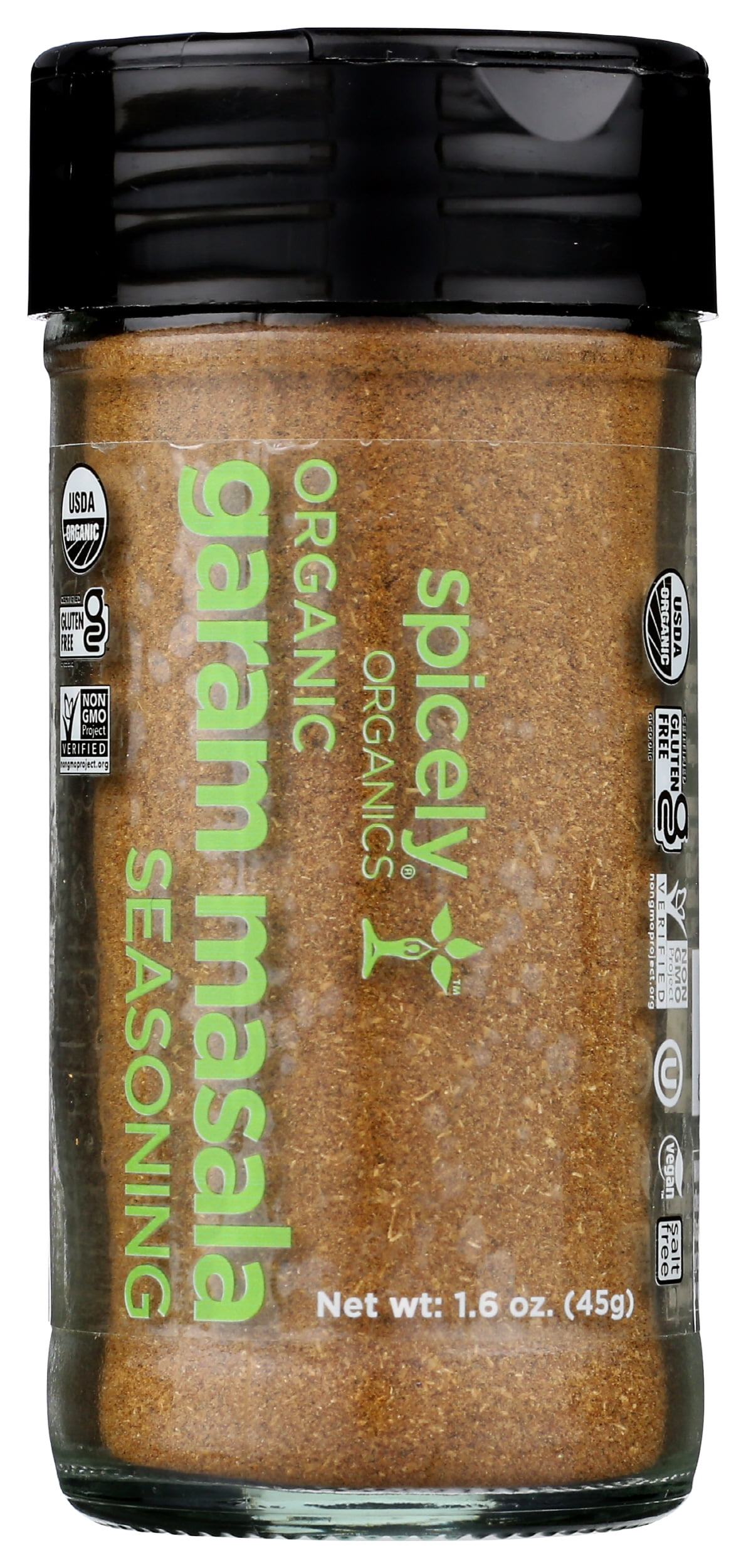 (Pack of 3), Spicely Organics Organic Garam Masala Seasoning, 1.6 oz