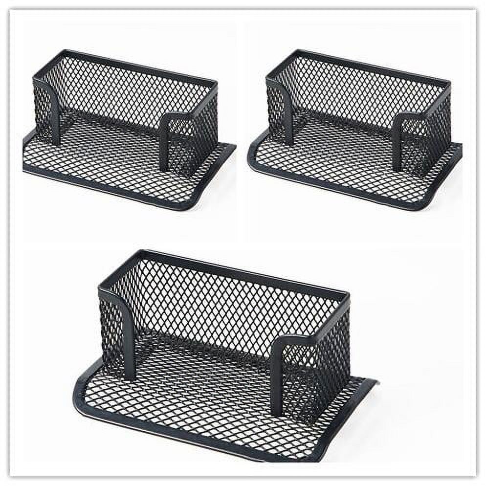 Pack of 3 Stainless Steel Business Card Holder