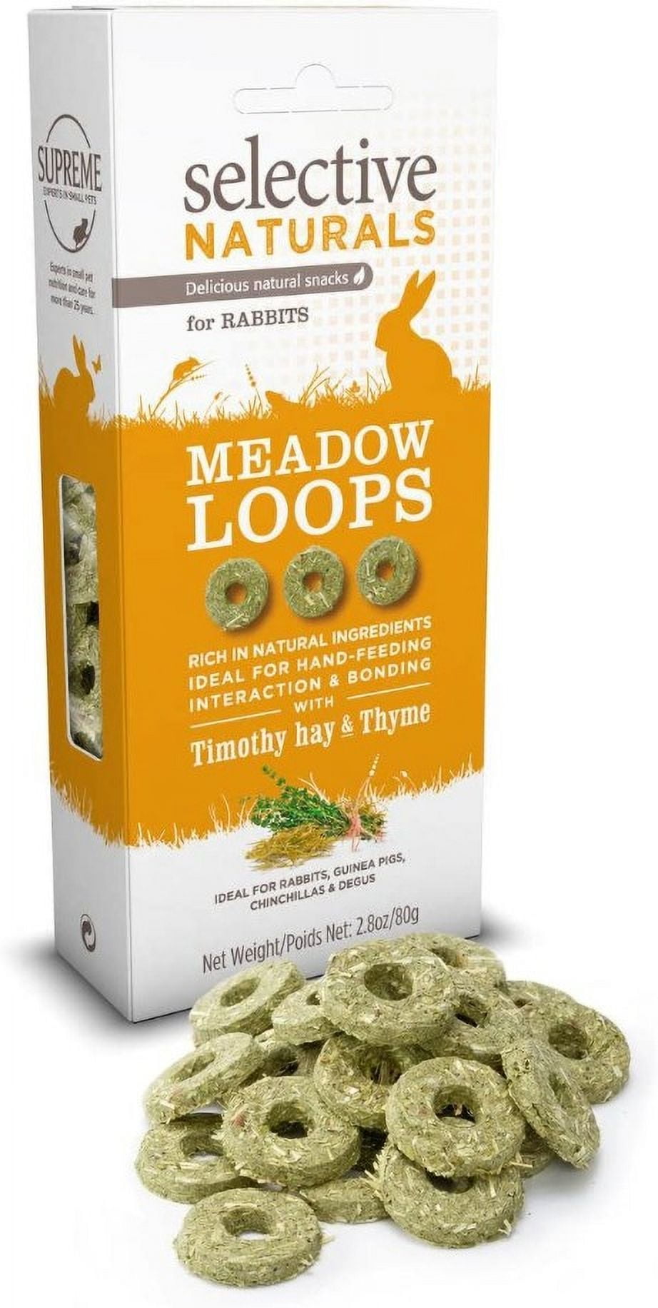 [Pack of 3] Supreme Pet Foods Selective Naturals Meadow Loops 2.8 oz