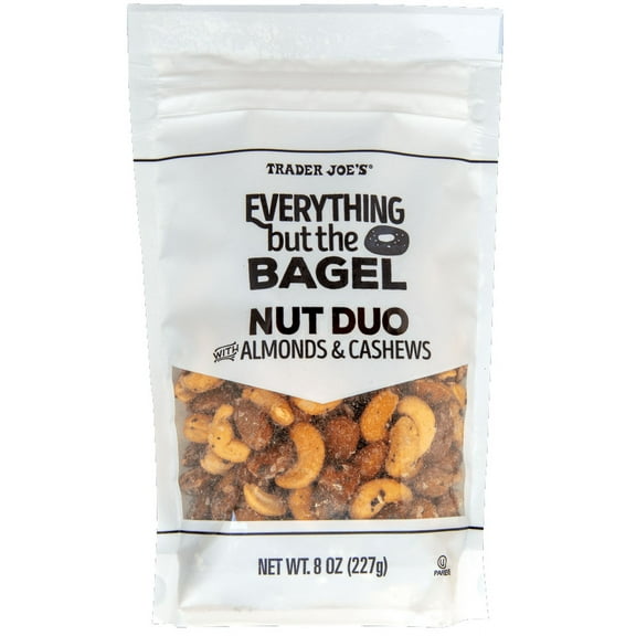 Pack of 3 - TJs Everything But the Bagel Nut Duo 8 Oz