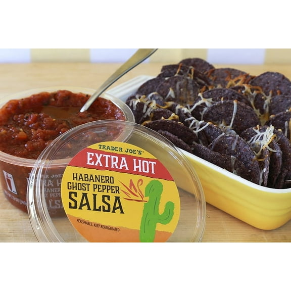 Pack of 3 - TJs Extra Hot Habanero Ghost Pepper Salsa 12 Oz