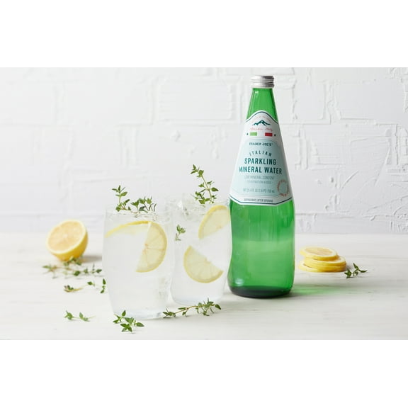 Pack of 3 - TJs Italian Sparkling Mineral Water 25.4 Fl Oz