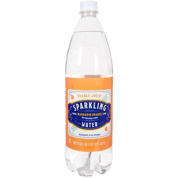 Pack of 3 - TJs Mandarin Orange Sparkling Water 1 L