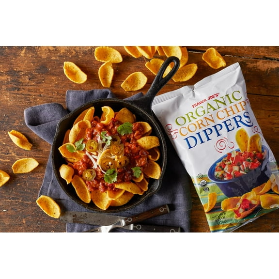 Pack of 3 - TJs Organic Corn Chip Dippers 9.75 Oz
