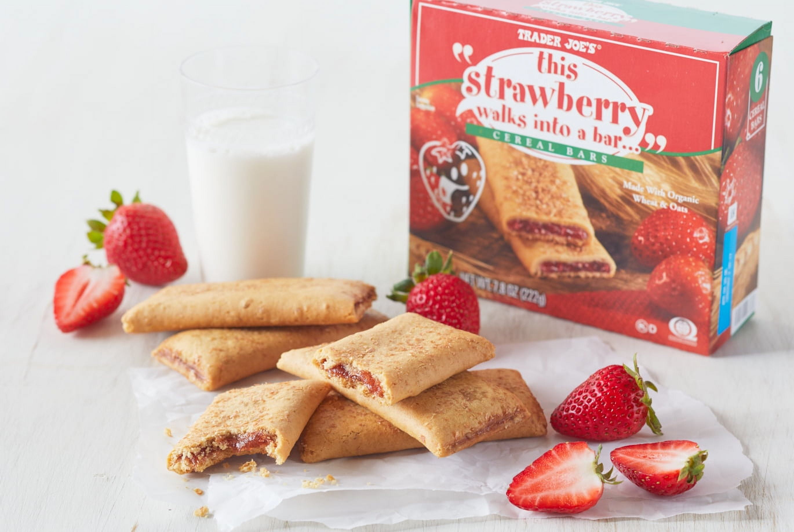 TJs This Strawberry Walks into a Bar Cereal Bars 7.8 Oz - Pack of 3