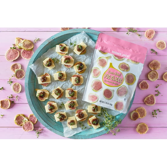 Pack of 3 - Tjs Freeze Dried Fig Slices 1.76 Oz