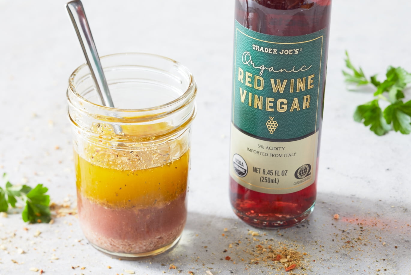 Pack of 3 - TJs Organic Red Wine Vinegar 8.45 Fl Oz