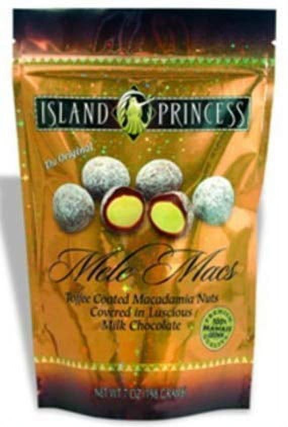 (Pack of 3) Toffee Coated Macadamia Nuts 7 oz. Bag