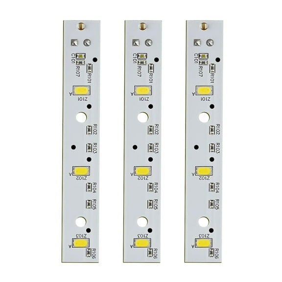 Pack of 3 WR55X26671 LED Light Plastic for Refrigerators LED Light Replace PS11767930 AP6035586 4468532 EAP11767930