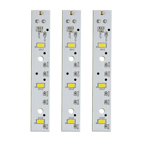 Pack of 3 WR55X26671 Led Light Board Quick Fixing for Freezers Refrigerators