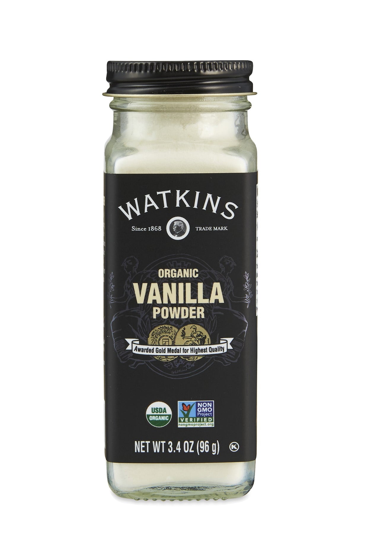 (Pack of 3), Watkins Organic Vanilla Powder, 3.4 oz