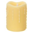 thumbnail image 1 of Pack of 3 Yellow LED Lighted Dripping Candle with Timer 5", 1 of 1