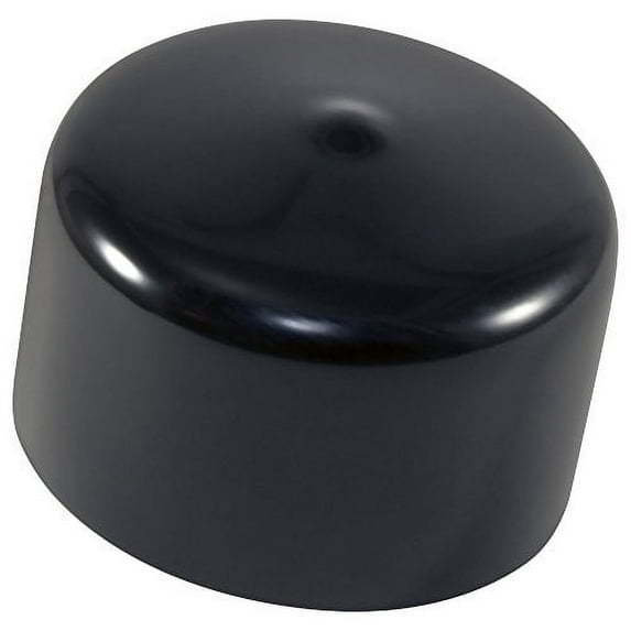 (Pack of 30) Caplugs 99394165 Plastic Round Cap VC-1625-16, Vinyl, Cap ID 1.625" Length 1.000", Black | by ABD