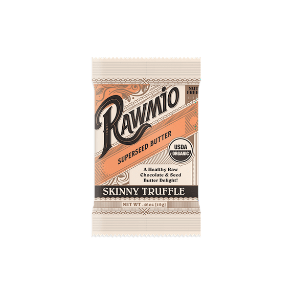 (Pack of 30), Rawmio Superseed Butter Skinny Truffle, 0.46 oz
