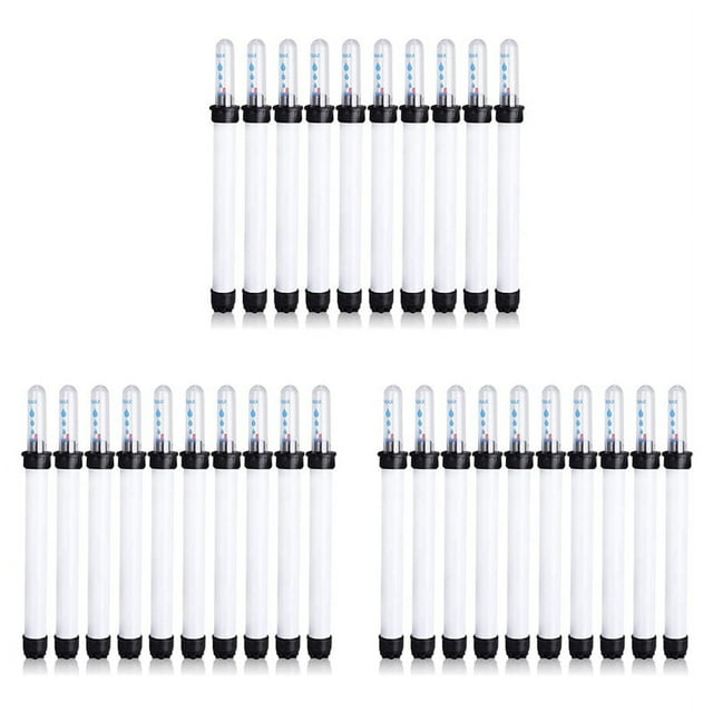 Pack of 30 Soil Moisture Meter, 20 cm Plant Water Level Indicator