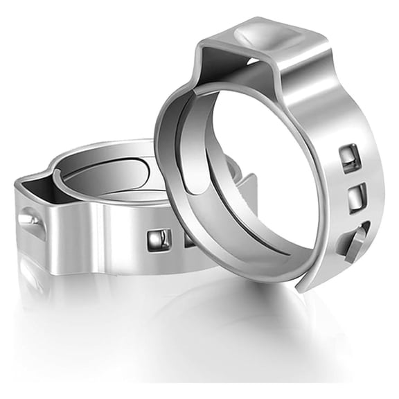 (Pack of 300) 3/4-inch Stainless Steel Pex Cinch Clamp Rings for Pex Tubing Pipes,(CLAMP010-300PCS)