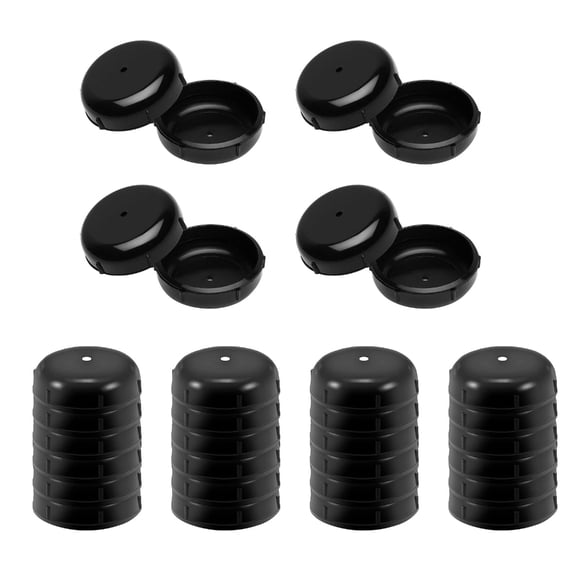 Pack of 32 Iron Furniture Foot Glides Wrought Iron Patio Furniture Glides Outdoor Chair Leg Feet Protector