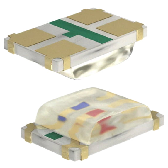 Pack of 35 APHBM2012SURKZGC Green, Red 525nm Green, 630nm Red LED Indication - Discrete 3.3V Green, 1.95V Red 0805 (2012 Metric)