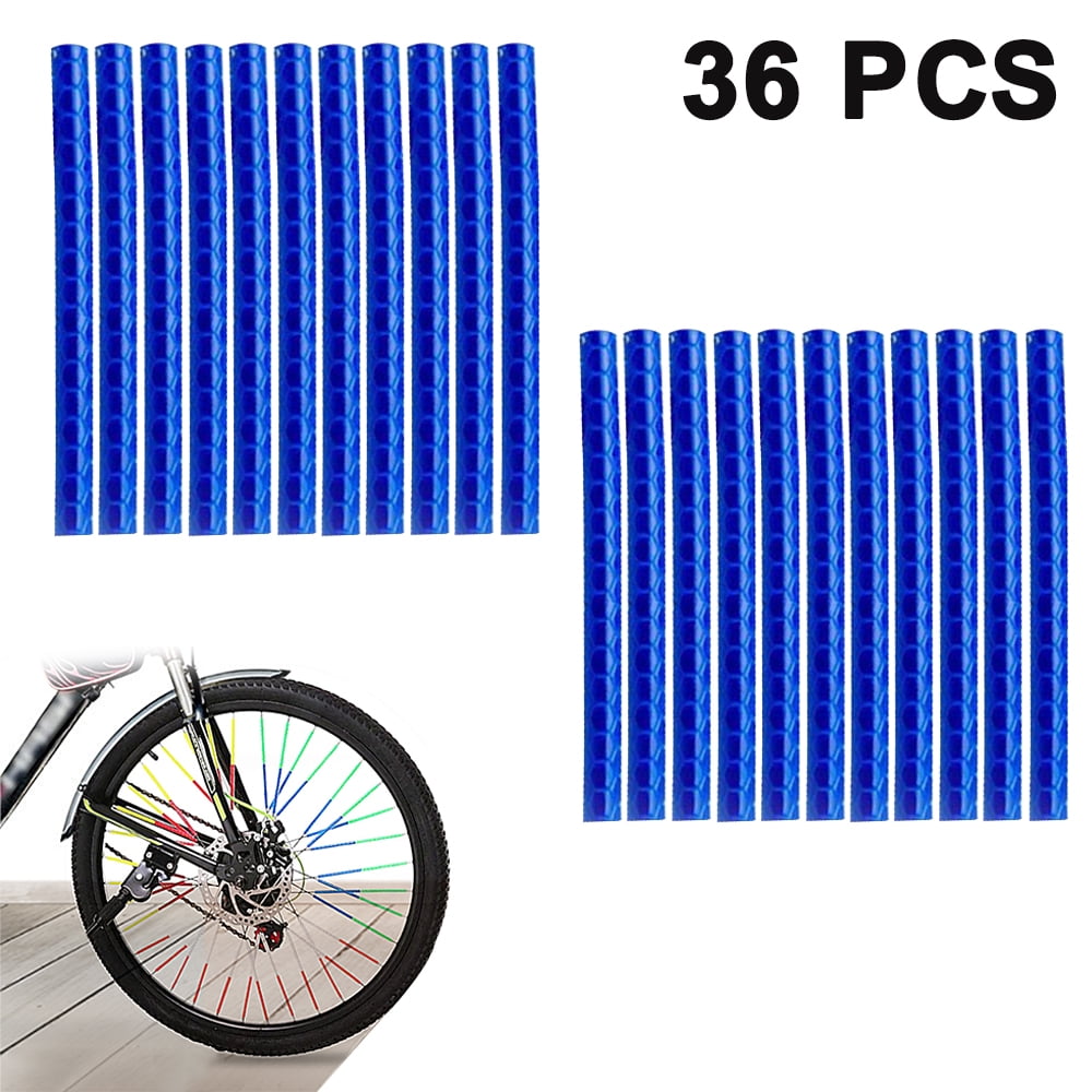 Pack of 36/72 Bike Spoke Reflector Reflectors Spokes for Mountain and