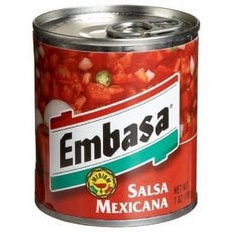 (Pack of 36) Embasa Salsa Mexicana Medium 7 Oz