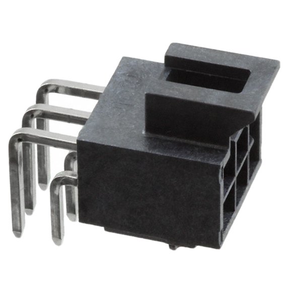 Pack of 4 1053141306 CONN Header R/A 6POS 2.5MM :RoHS