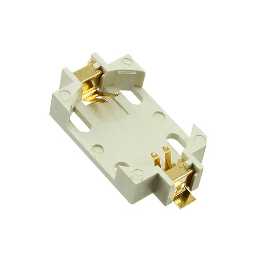 Pack of 4 1060 Battery Holder (Open) Coin, 20.0mm 1 Cell SMD (SMT) Tab :RoHS