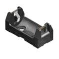 thumbnail image 1 of Pack of 4 108 Battery Holder 1 Cells 1/2AA Size Plastic, RoHS, 1 of 1