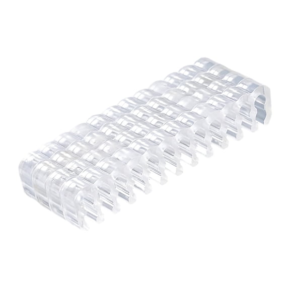Pack of 4 24Pin Motherboard Cable Combs PVC Wire Organizers for Laptop Build and Airflows in Gaming Rigs