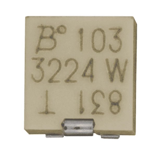 Pack of 4  3224W-1-503E  Trimmer 50 kOhms 0.25W, 1/4W J Lead Surface Mount Trimmer Potentiometer Cermet 12.0 Turn Top Adjustment