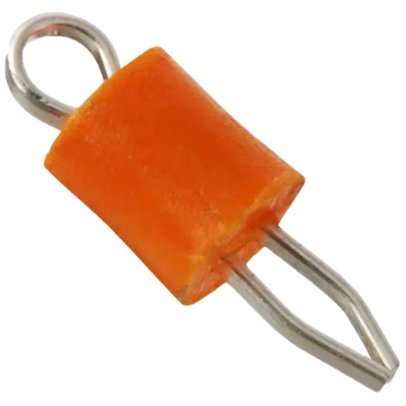 Pack of 4 5003 Orange PC Test Point, Miniature Phosphor Bronze Silver Plating Through Hole Mounting Type :Rohs