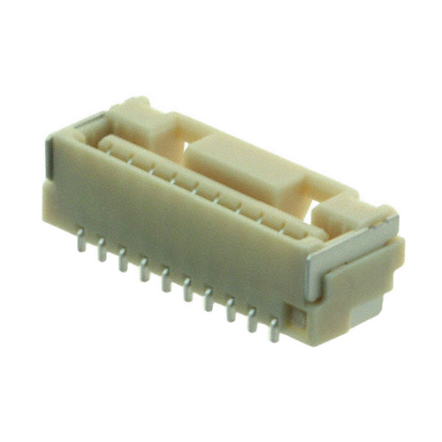 Pack of 4 5023861070 Connector Receptacle 10 Position0.049 (1.25mm) Surface Mount, Right Angle Tin :RoHS, Cut Tape