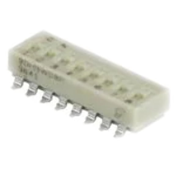 Pack of 4 90HBW08PRT Switch Slide Dip SPST 25MA 24V :RoHS, Cut Tape