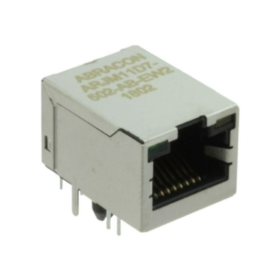 Pack of 4 ARJM11D7-502-AB-EW2 Connector 1 Port RJ45Through Hole 10/100/1000 Base-T, AutoMDIX