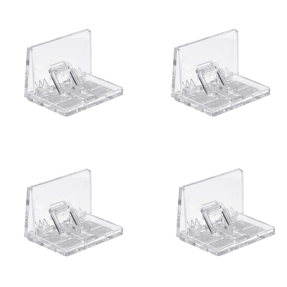 Pack of 4 Adjustable Window Restrictors With Portable Designs High Strength for Home Security and Ventilation Control