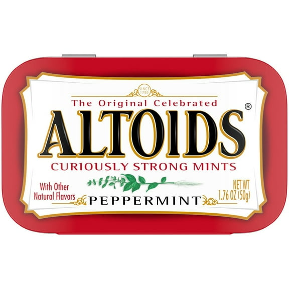 Pack of 4 Altoids Classic Peppermint Breath Mints - 1.76 oz - Package may vary