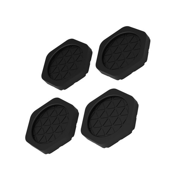 Pack of 4 Appliance Feet Stabilizer Mat for Washing Machine and Fridge to Stop Skidding and Protect Floors