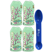 Pack of 4 Arizona Green Tea Liquid Drink Mix, 1.62 fl. oz. Bottles 2in1 Miras Trademark Measuring Spoon Included