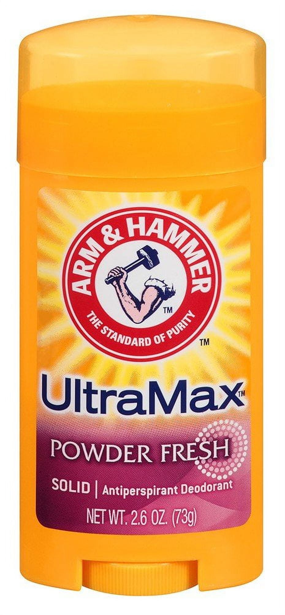 4pack Arm & Hammer Ultra Max Solid Unisex Antiperspirant Deodorant