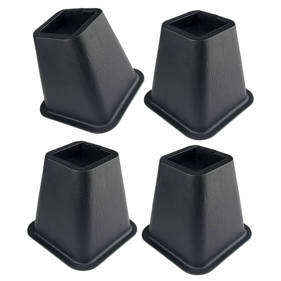 Pack of 4 Bed Risers 6Inch Furniture Lifters For Sofa Table Desk Chair Storage