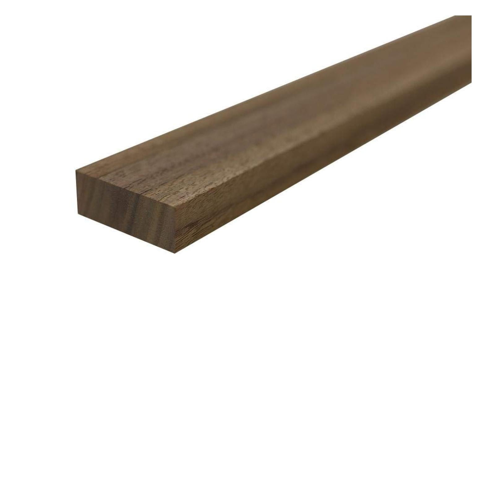 Pack of 4, Black Walnut Lumber Boards - 3/4" x 2", Best Hardwood Lumber ...