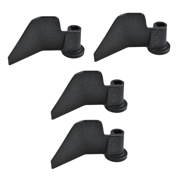 Pack of 4 Bread Dough Stirrer Metal Bread Maker Accessories Bread Maker Paddles Metal Texture Bread Machine Attachments