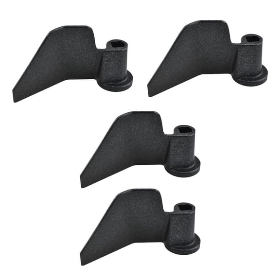 Pack of 4 Bread Dough Stirrer Metal Bread Maker Accessories Bread Maker Paddles Metal Texture Bread Machine Attachments