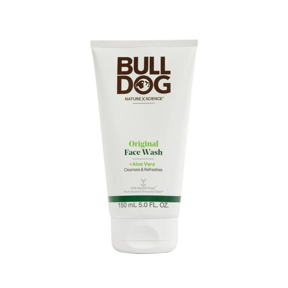 Pack of 4 Bulldog Skincare for Men Face Wash - Original - 5 oz - Package may vary