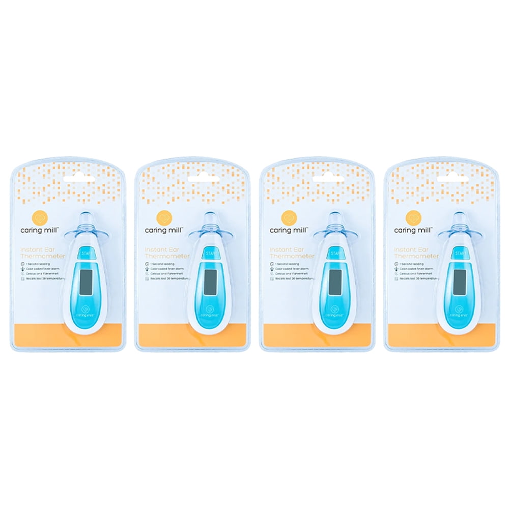 Pack of (4) Caring Mill Instant Ear Thermometer