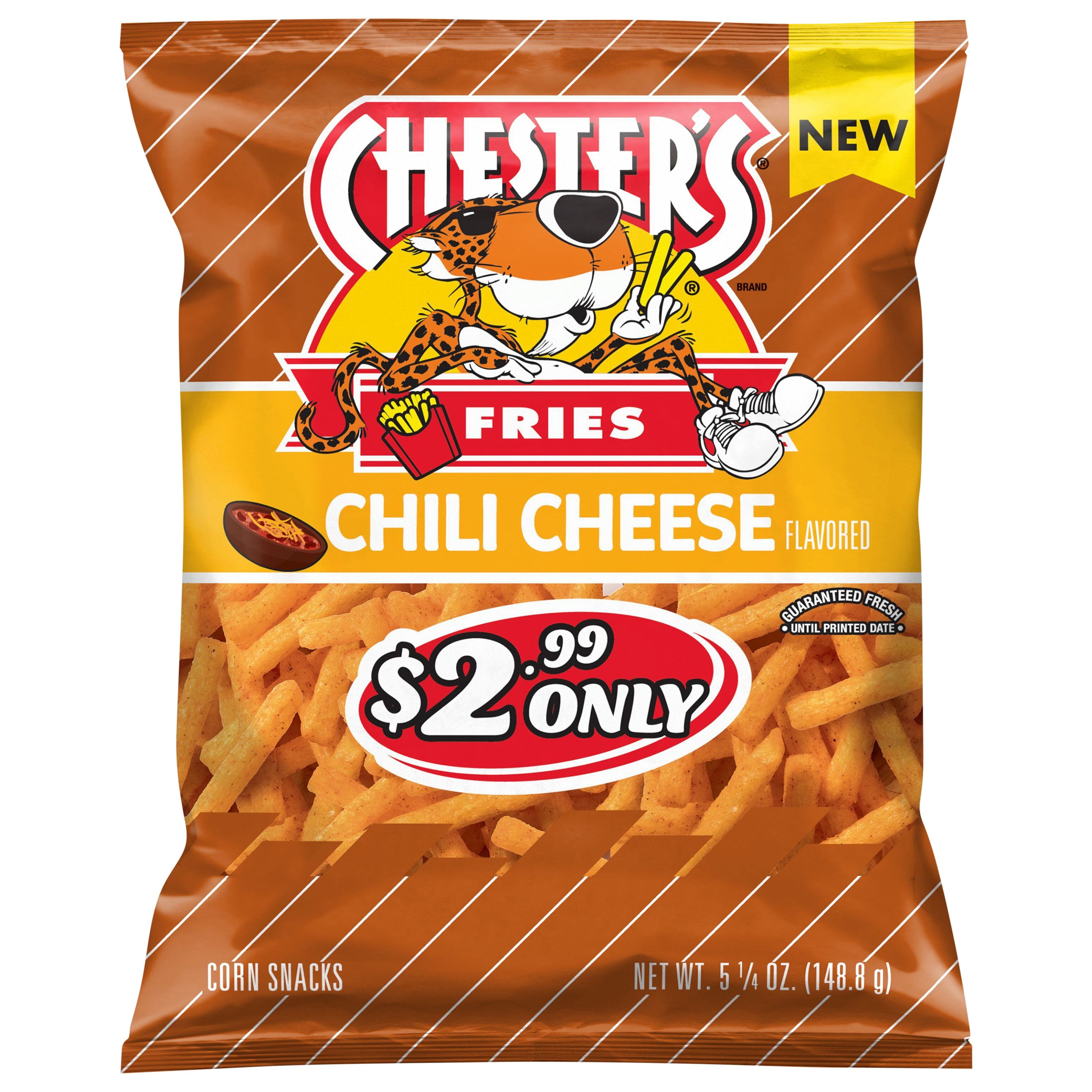 Pack of 4 Chester's Chili Cheese Fries - 5.25 oz - Package may
